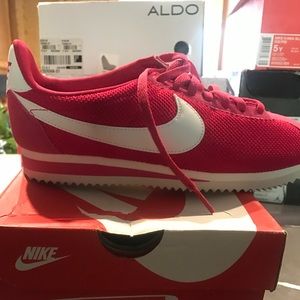 Pink Nike Cortez